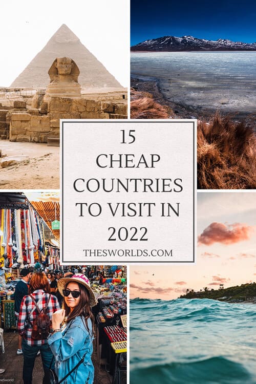 Cheap countries to visit in 2022
