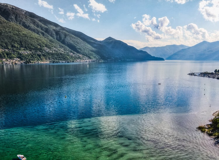 View of Lake Maggiore