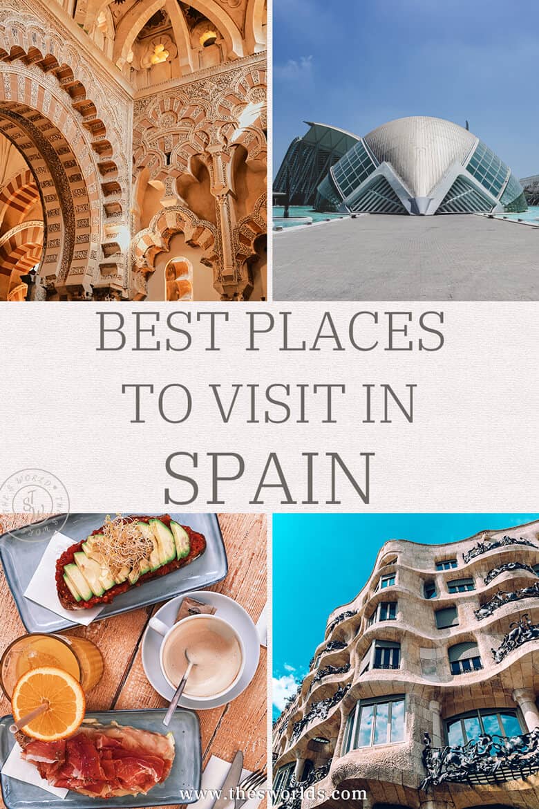 Best places to visit in Spain