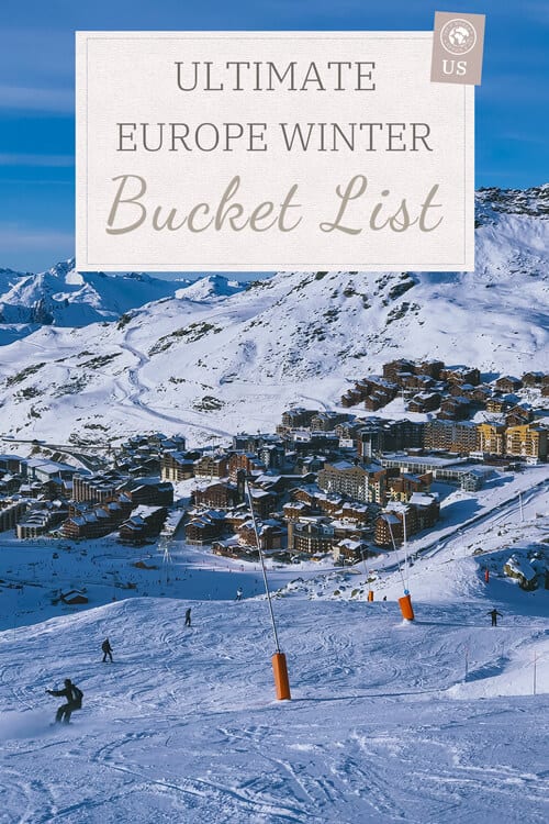 Ultimate Europe Winter Bucket List