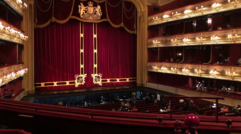 Inside of an Opera house
